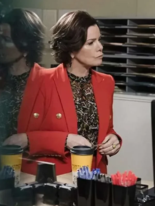 So Help Me Todd Margaret Red Blazer
