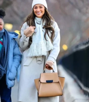 Something From Tiffany’s Shay Mitchell Coat