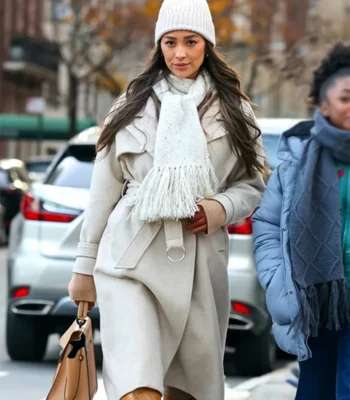 Something From Tiffany’s Shay Mitchell Coat