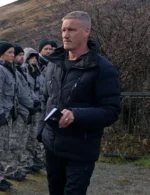 Special Forces World’s Toughest Test Billy Billingham Black Puffer Jacket