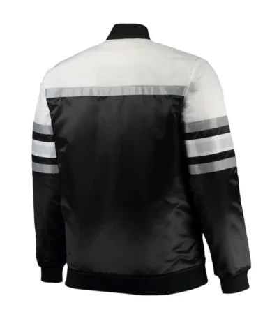 Chicago White Sox Heavyweight Black Satin Jacket