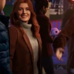 Spider-Man 2 Mary Jane Brown Wool Coat