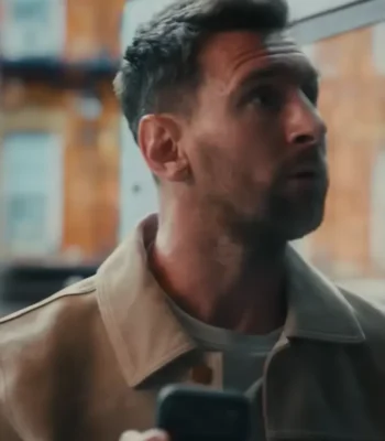 Spider Man Meets Messi Suede Jacket