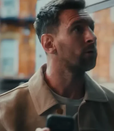 Spider Man Meets Messi Suede Jacket