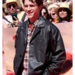 Spider Man Promotional Event Tom Holland Leather Jacket