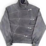 Spider Web Grey Fireman Clasp Jacket