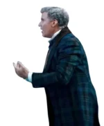 Spirited Will Ferrell Plaid Coat