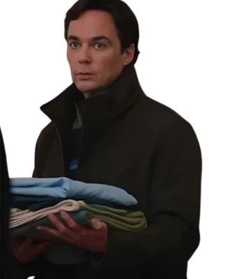 Spoiler Alert 2022 Jim Parsons Brown Coat