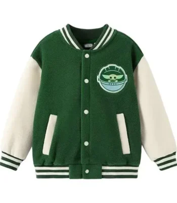 Star Wars Baby Yoda Varsity Jacket