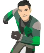 Star Wars Resistance Kazuda Xiono Green Jacket