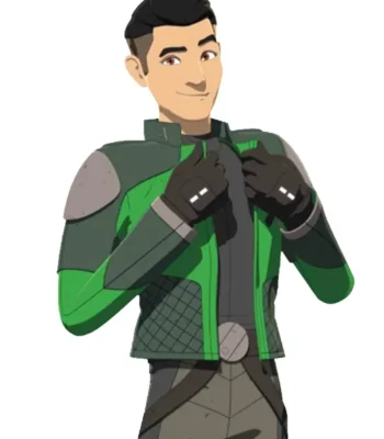 Star Wars Resistance Kazuda Xiono Green Jacket