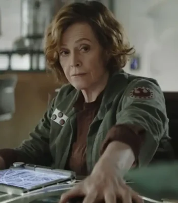 Star Wars The Mandalorian and Grogu Sigourney Weaver Jacket