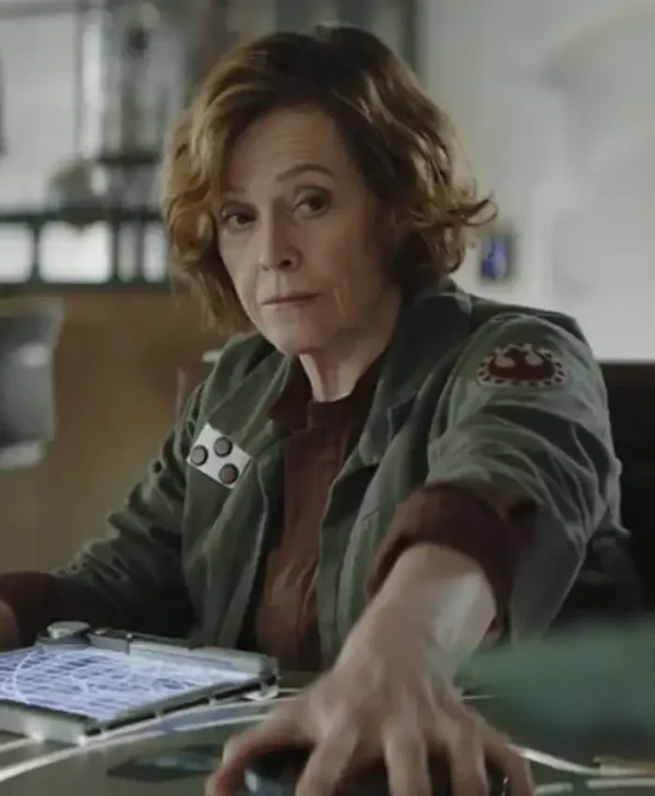 Star Wars The Mandalorian and Grogu Sigourney Weaver Jacket
