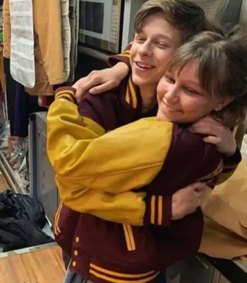 Stargirl 2020 Maroon and Yellow Varsity Jacket