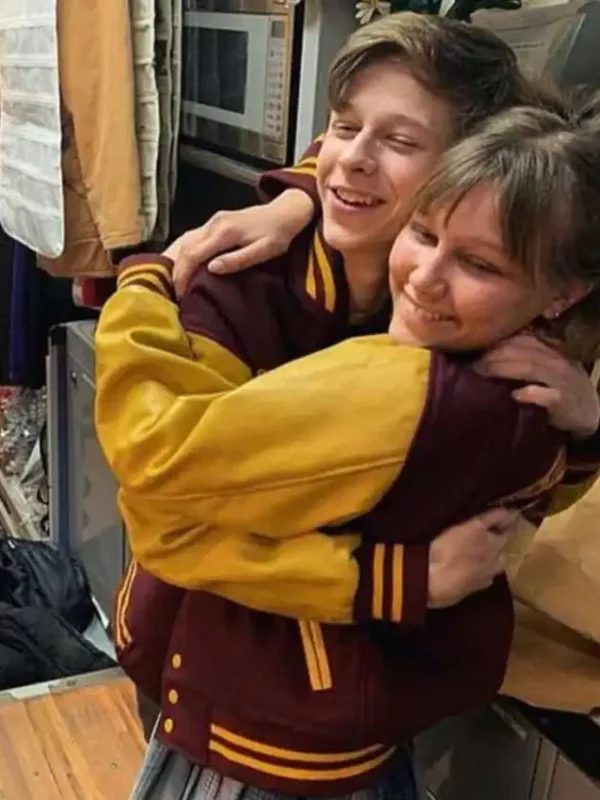 Stargirl 2020 Maroon and Yellow Varsity Jacket