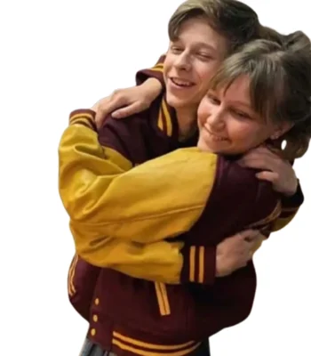 Stargirl 2020 Maroon and Yellow Varsity Jacket