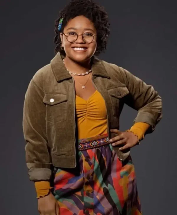 Stargirl Beth Chapel S02 Corduroy Jacket