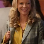 Stargirl S01 Barbara Whitmore Gray Check Blazer