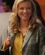 Stargirl S01 Barbara Whitmore Gray Check Blazer