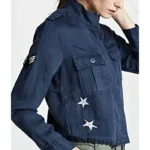Stargirl S01 E11 Courtney’s Navy Blue Trucker Jacket