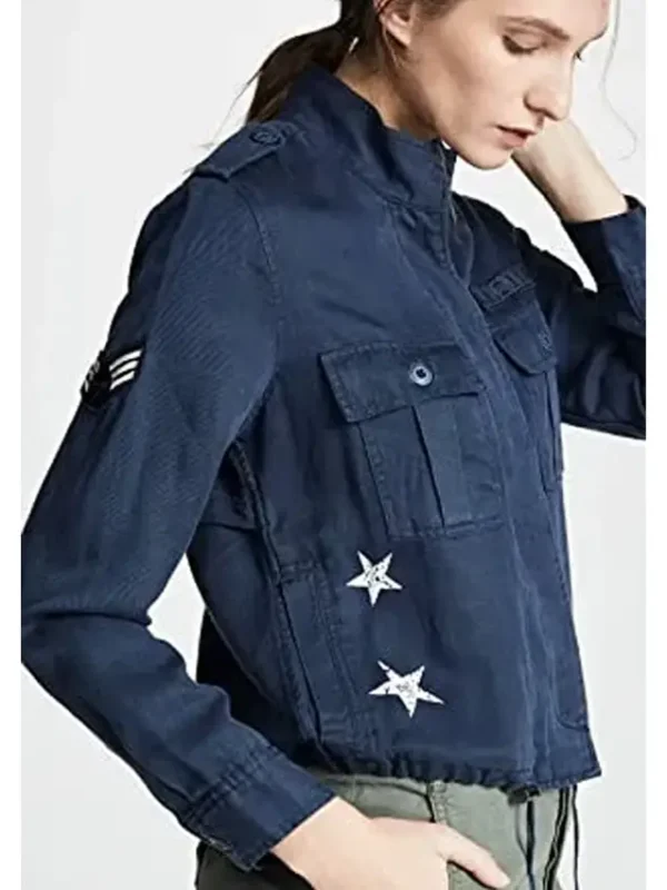 Stargirl S01 E11 Courtney’s Navy Blue Trucker Jacket