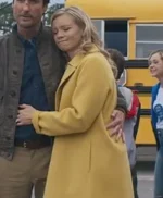 Stargirl S01 E13 Barbara Whitmore Yellow Wool Coat