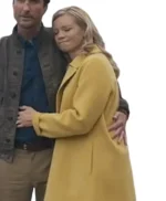 Stargirl S01 E13 Barbara Whitmore Yellow Wool Coat