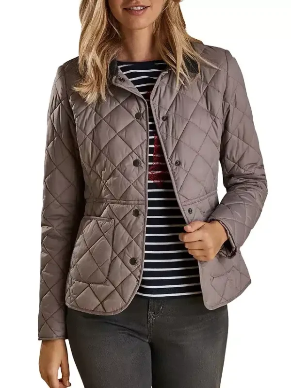 Stargirl S02 Barbara’s Quilted Gray Jacket