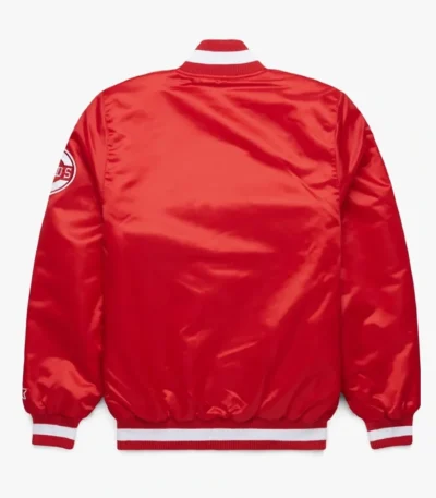 Cincinnati Reds Red Satin Jacket