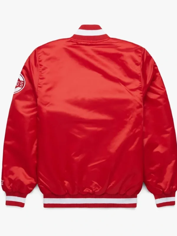 Cincinnati Reds Red Satin Jacket