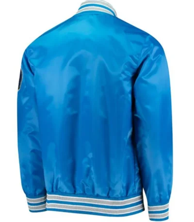 Starter Dallas Mavericks Blue Satin Jacket