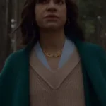 Stay Close S01 EP01 Megan Pierce Green Coat