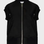 Stella Bak The Morning Show S02 Black Polyester Vest