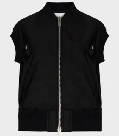 Stella Bak The Morning Show S02 Black Polyester Vest