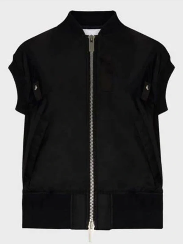Stella Bak The Morning Show S02 Black Polyester Vest