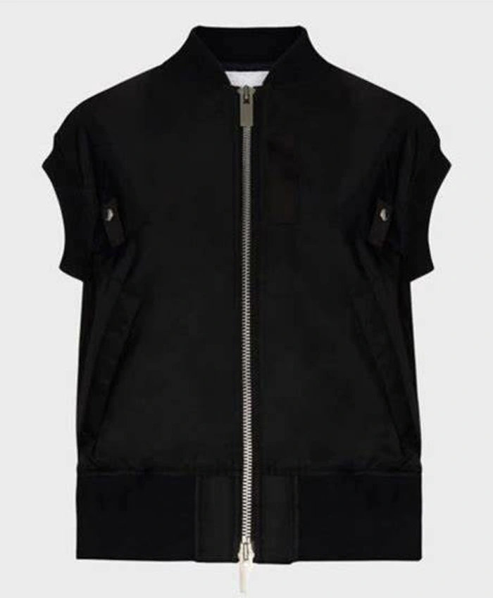 Stella Bak The Morning Show S02 Black Polyester Vest Stella Bak The Morning Show S02 Black Polyester Vest