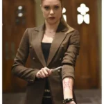 Stephanie Bennett Shadowhunters Brown Blazer