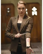 Stephanie Bennett Shadowhunters Brown Blazer