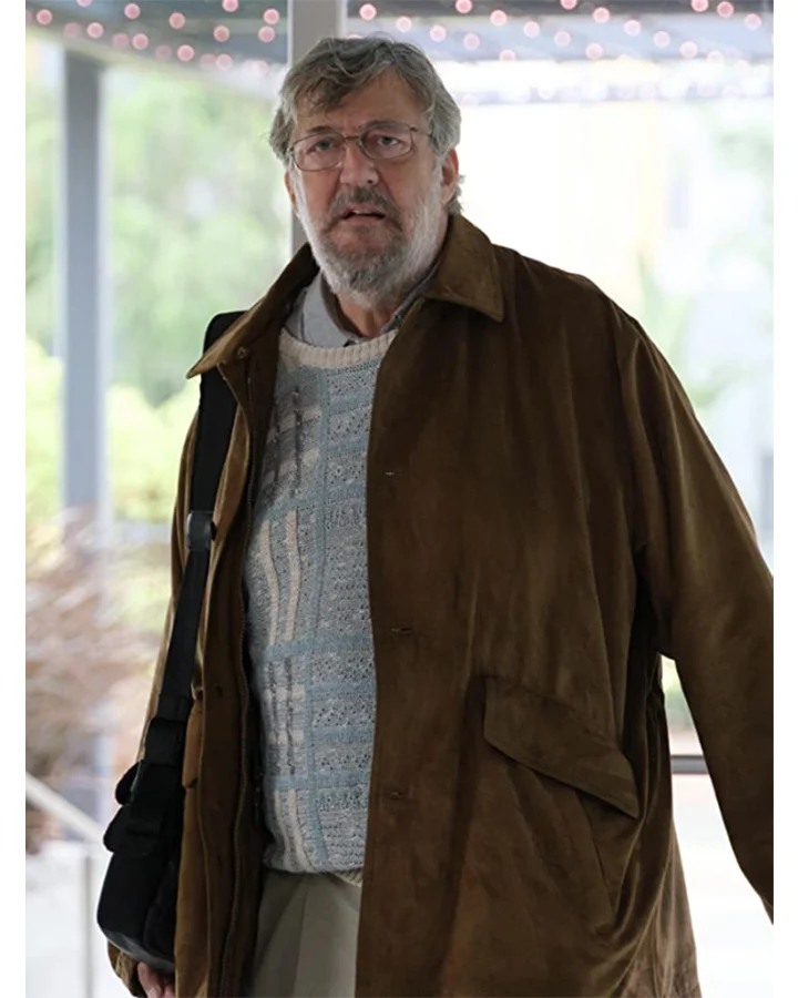 Stephen Fry The Dropout S01 Brown Jacket Stephen Fry The Dropout S01 Brown Jacket
