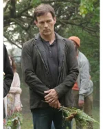Stephen Moyer The Gifted Suede Leather Blazer