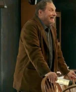 Stephen Root Resident Alien S04 Brown Suede Coat