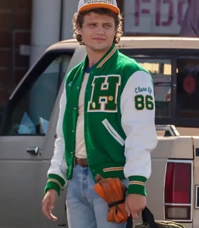 Stranger Things S04 Andy Green Letterman Jacket