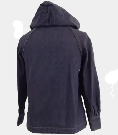 Stranger Things Dustin Henderson Blue Denim Hooded Jacket
