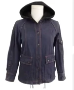 Stranger Things Dustin Henderson Blue Denim Hooded Jacket