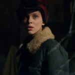 Stranger Things Eleven Fur Collar Puffer Jacket