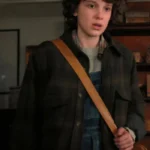Stranger Things Eleven Wool Plaid Jacket