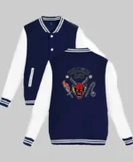 Stranger Things Hellfire Club Varsity Bomber Jacket