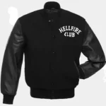 Stranger Things Hellfire Club Varsity Bomber Jacket