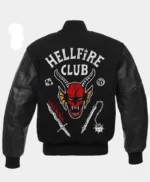 Stranger Things Hellfire Club Varsity Bomber Jacket