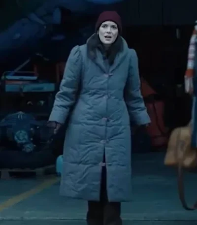 Stranger Things S04 Joyce Byers Grey Coat